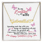 Lifetime With You - Heart Name Necklace