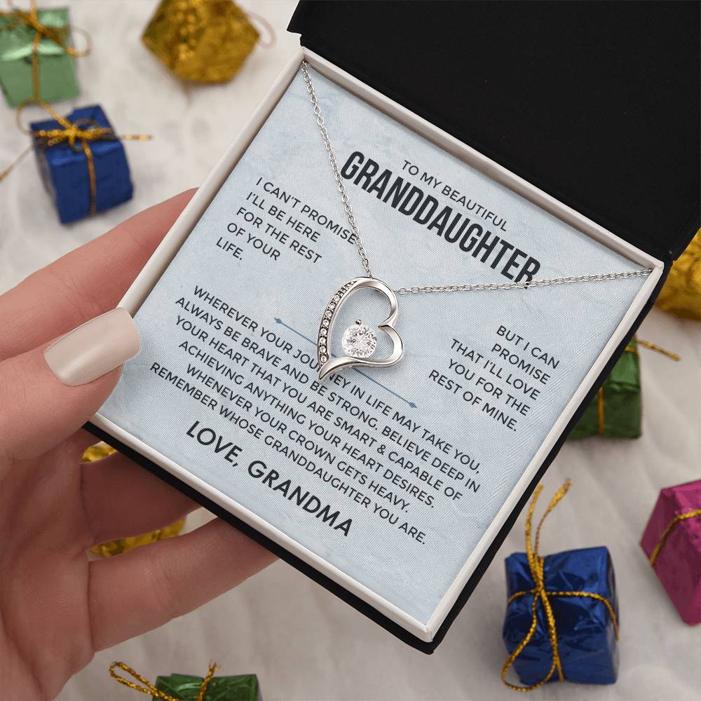 I Can't Promise - Grandma - Forever Love Necklace