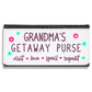 Grandma's Getaway Purse - Faux Crocodile Skin Faux Ladies Purse