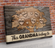 This Grandma Belongs to Canvas Print | Personalized Framed Canvas Art (NO PREVIEW)