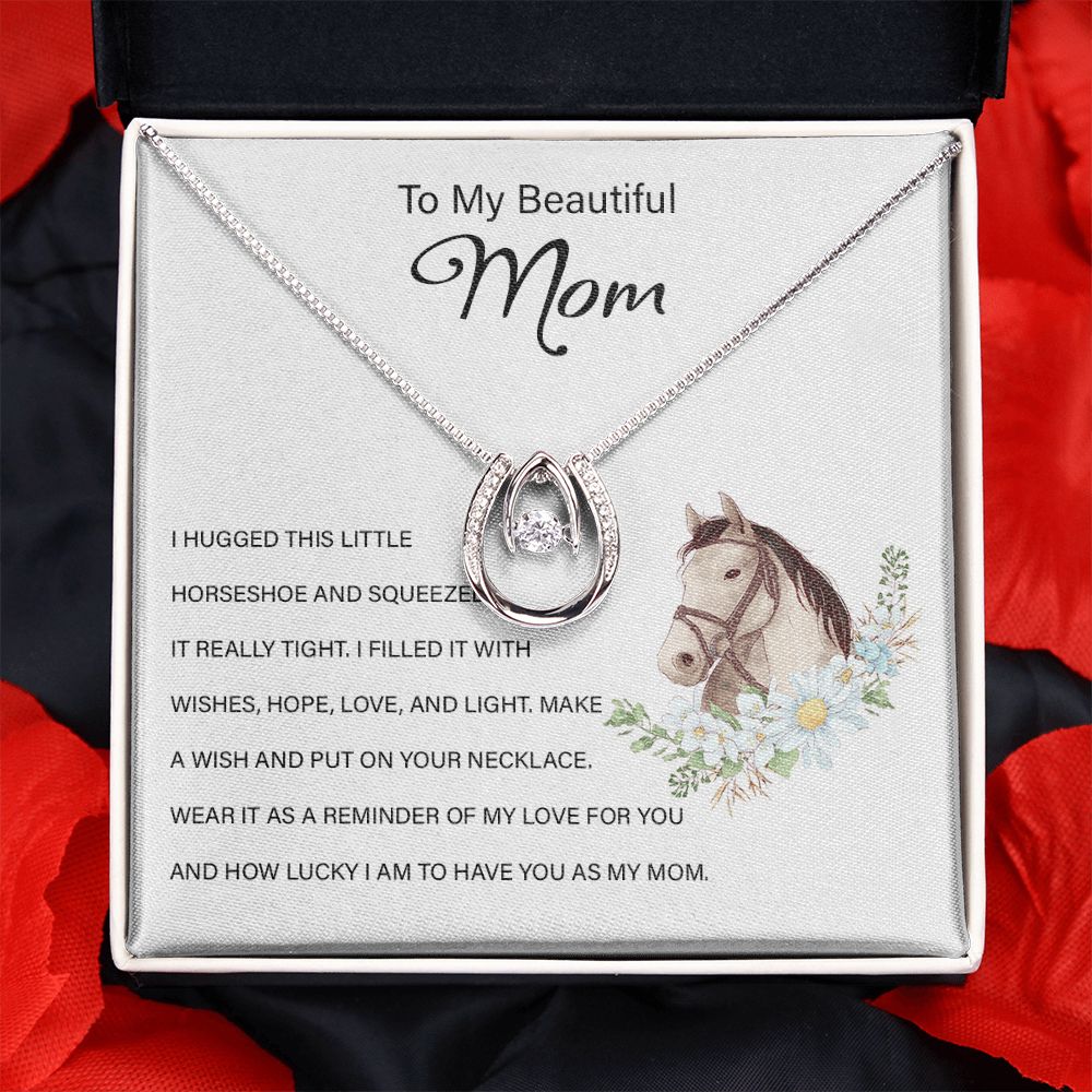 Little Horseshoe - Mom Necklace - Touch Of Divine