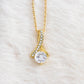 Bundle of joy - Alluring Beauty necklace - 18k White and Gold