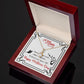 Atleast you have ME - Alluring Beauty necklace - 18k White and Gold