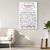 Grandma House Rules | Framed Canvas Art - Touch Of Divine